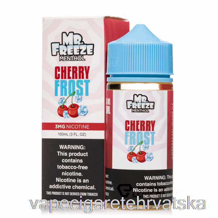 Vape Cigarete Cherry Frost - Mr Freeze - 100ml 0mg